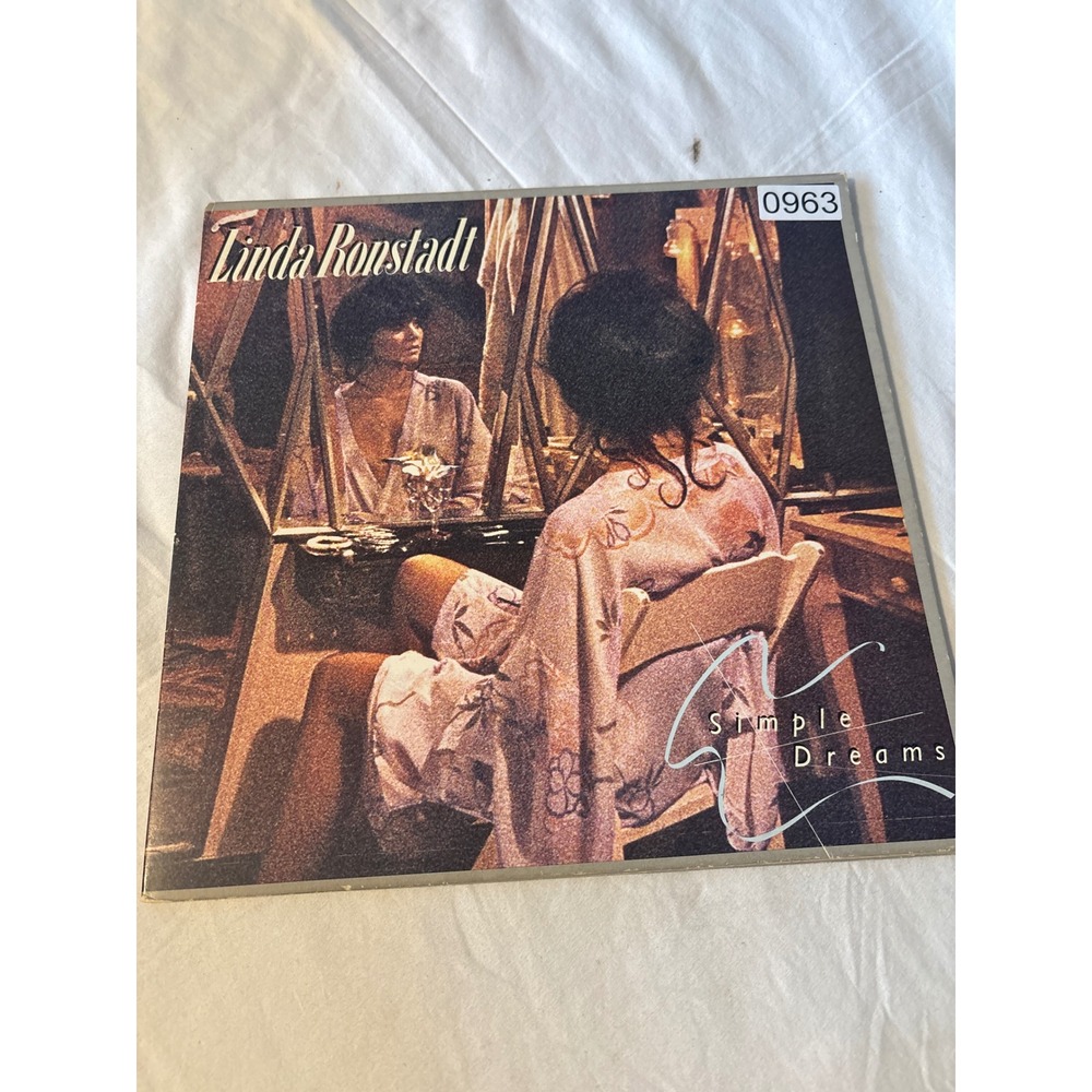 Linda Ronstadt Simple Dreams Vinyl LP 12 Inch Black Good 1977 Asylum 6E-104